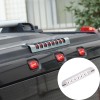 necar2020 Chrome Alloy High Mount Brake Light Trim Accessories Cover