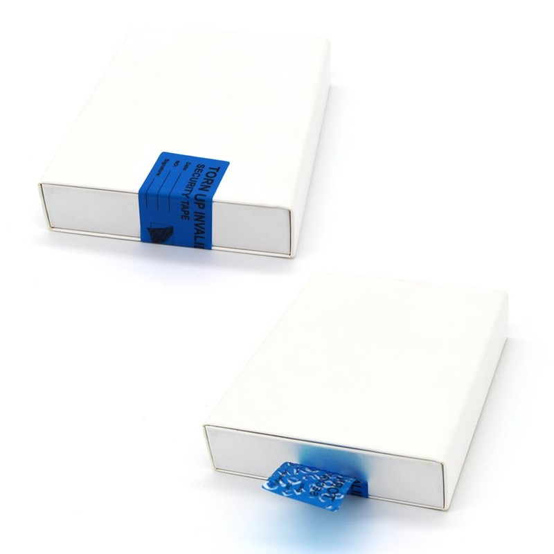 100pcs Tamper Evident Security Stickers Tape Resistant Labels Seals Safety