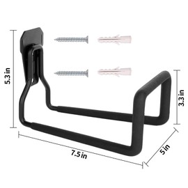 IBERDE Hose Holder,Heavy Duty Hooks for Hanging, Wall Hooks, Garden Hose Hanger, Wall Mount Hooks,Hose Holders for Outside Garden Expandable Flexible Hose