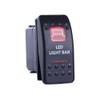 Mintice™ 12 V Car Red Light Illuminated Rocker Switch Rocker
