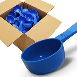 25pc Box, RE-GEN 20ml Reusable Short Handle Plastic Measuring Spoon Scoops Dosing Spoons | Ideal for Liquids, Powders, Granules, Home, Kitchen, Catering, Healthcare, Fitness