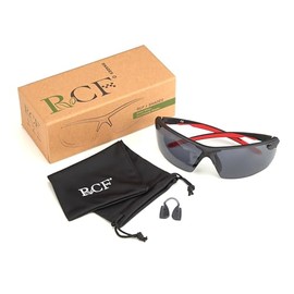 RCF Solar X Red Series Sport Sunglasses - Unbeatable Performance and Protection, black / red