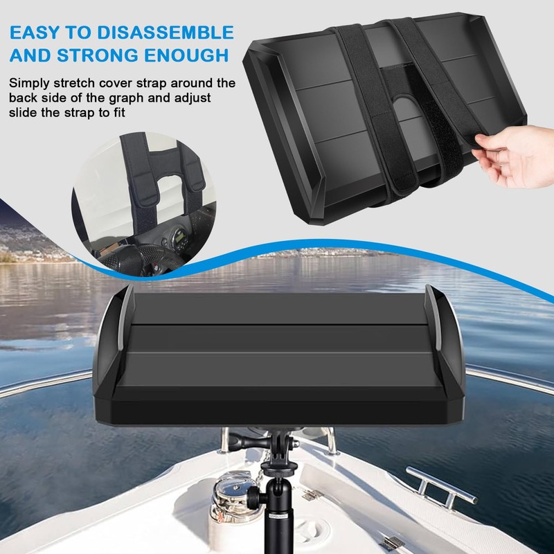 Bonbo Fish Finder Cover Strap Keep Finder Secure During Travel,