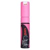 UNI CHALK PWE-8K FL PINK MARKER CHISEL TIP 8.0mm -