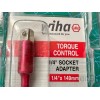WIHA 1/4" Torque Control Square Drive Socket Adapter Blade (149mm
