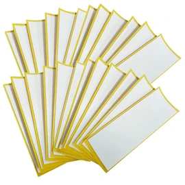 Toddmomy 10Pcs Fingerboard Foam Grip Tape, 10pcs Finger Skateboard Stickers Fingerboard Grip Tape White Finger Skateboard