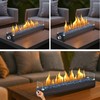 36-inch Table Top Propane Fire Pit, 30,000 BTU Tabletop Firepit