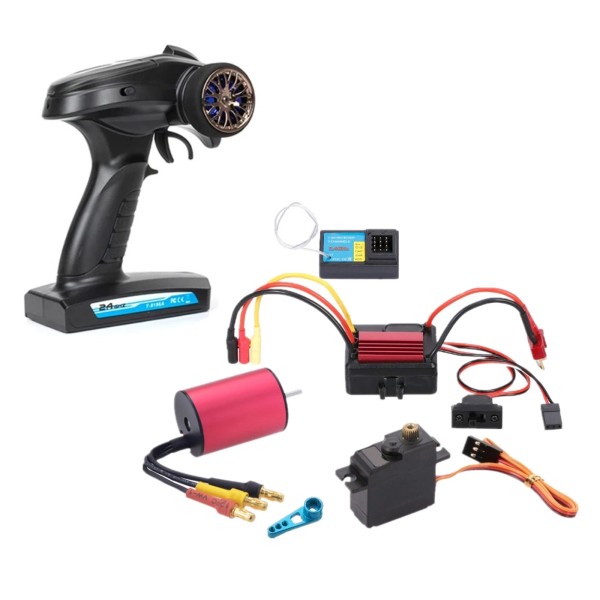 For HSP, For WLtoys RC Car Remote Control&Brushl