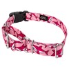Country Brook Petz - Pink Sharks Martingale Dog Collar with