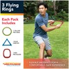 Aerobie 3-Piece Flying Ring Combo Pack with Pro Ring, Orbiter