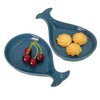 Whale Spoon Rest for Stove Top, Ceramic Spoon Holder for