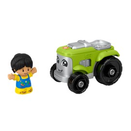 ​Fisher-Price Little People Toddler Toy Tractor and Farmer Character Figure for Preschool Pretend Play Kids Ages 1+ Years
