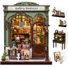 Cutefun Book Nook Kit - DIY Miniature Dollhouse Kit for