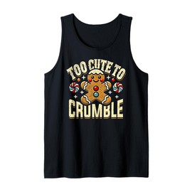 Too Cute to Crumble Gingerbread Man Tank Top