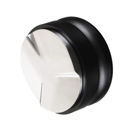 scarlet espresso | Distributor "Speciale TRE" for Barista; Perfect Extraction with Portafilter Machines; Various Sizes; Heavy Design (Black, 49 mm)