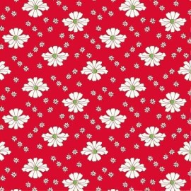 Windham Fabrics - Red Meadow 53975-1.  100% Cotton By the Half Yard.