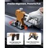 VEVOR Dent Puller Kit, 60 PCS Paintless Dent Removal Kit