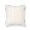 Hofdeco Premium Coastal Hampton Patio Indoor Outdoor Throw Pillow Cover