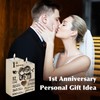 1st Anniversary Wedding Gifts for Wife, Her, Girlfriend, Couples Gift