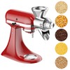 Grain Mill Attachment for Kitchenaid Stand Mixer, Flour Mill for