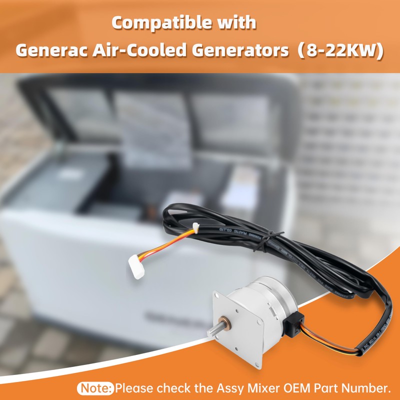 Eshcol Stepper Motor fit for Generac Mixers Air-Cooled Generators, 8-24KW.