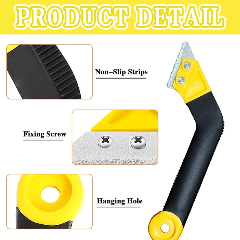 Professional 11-Piece Grout Removal Kit | 3 Saws & 8