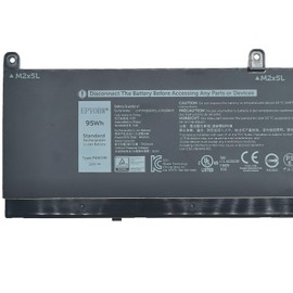EPYOBW PKWVM Laptop Battery 95Wh 7922mAh 6-Cell 11.4V Compatible with Dell Precision 7550 7560 / Precision 7750 7760 Series C903V 0CR72X CR72X 068N03 0447VR