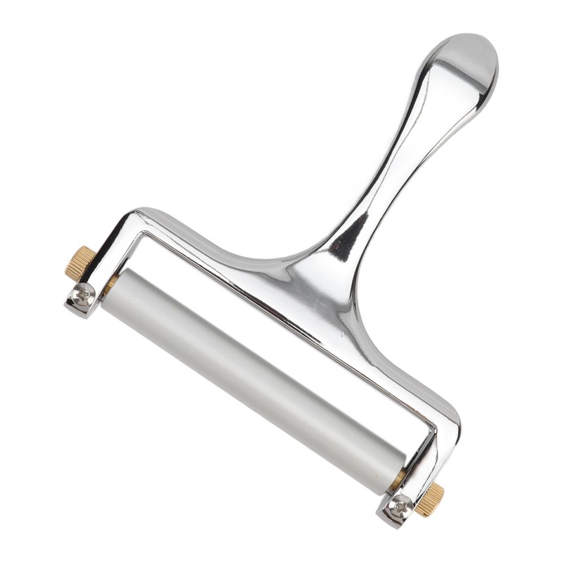 Stainless Steel Cheese Cutter Thickness Adjustable Ergonomic Handle Wire Cheese