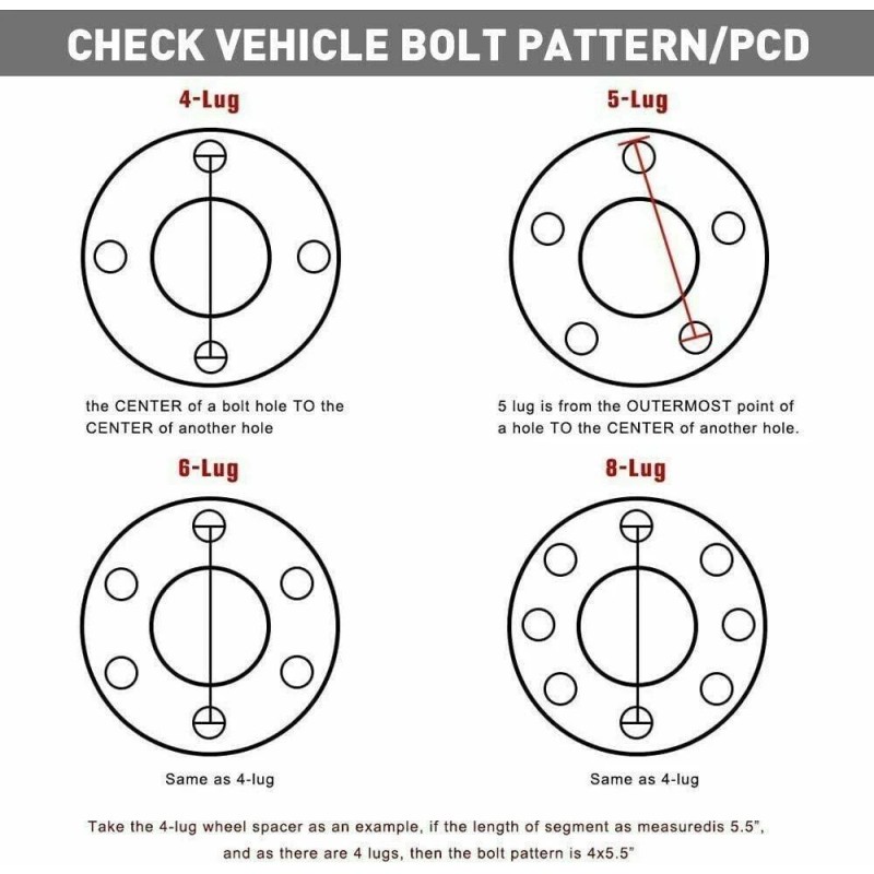 BWA 1 PC 2" RAM 1500 5X5.5 CONVERSION ADAPTER TO