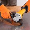 Hoteche 4-1/2-Inch Angle Grinder 6.3-Amp Compact Metal Cutting & Grinding
