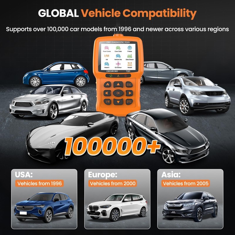 Beaspire OBD2 Scanner Diagnostic Tool, Check Engine Light Code OBD2