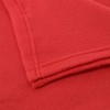 Euromat Polar Fleece Blanket, Cuddly Blanket, Sofa Blanket with Stitched
