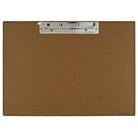 Ruby Paulina LLC 17 x 11 Hardboard Clipboard, 17 x 11 Inches, Brown (649461)