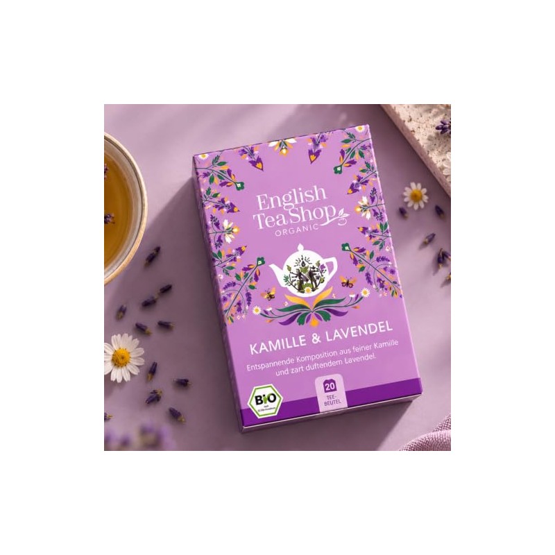 Chamomile Lavender – Tienda de té inglés – Té orgánico
