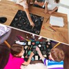Small Trifold Poster Board 26" x 17",Black Science Fair Display