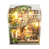 Haura Darcy Flower House Dollhouse Kit, Tiny House Kit, Doll