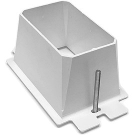 iMBAPrice BE1-25 (1-Gang) Electrical Power Outlet Box Extender - White, 25-Pack