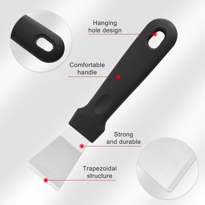 Modonghua Window Glazing Tool Set, 4 Pieces, Heavy Duty Glazing