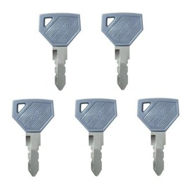 BODYA 5pcs Tractor Replacement Ignition Key Excavator Key for Yanmar and John Deere Models 198360-52160
