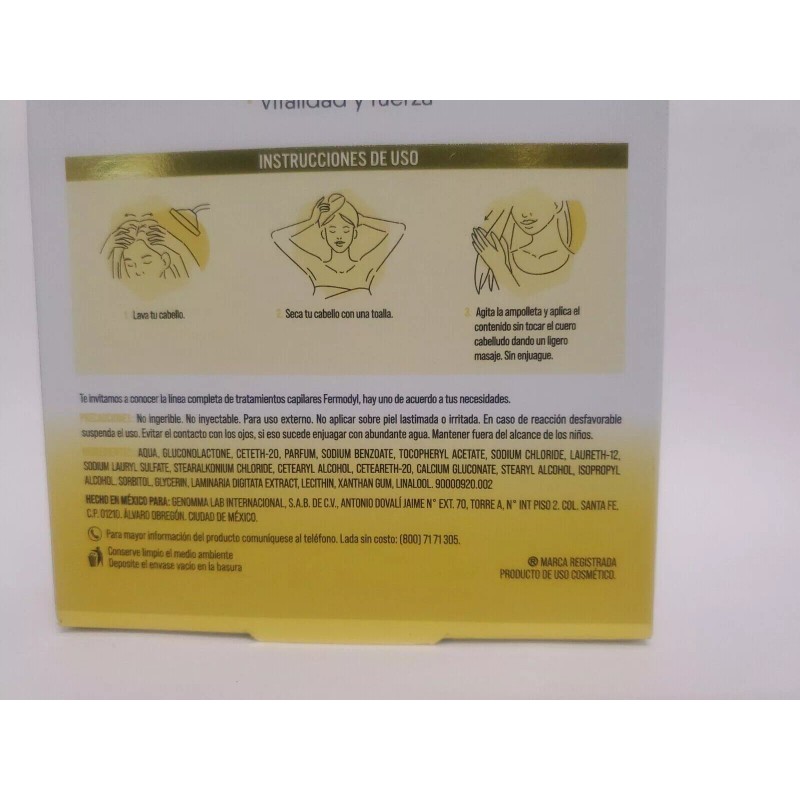Fermodyl HAIR TREATMENT FERMODYL FORTALECIMIENT