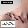 INKARTLINK Semi Permanent Tattoos, realistic temporary tattoos, suitable for cool