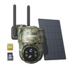 iZEEKER Solar Trail Camera 4G LTE, 2K PTZ Cellular Game