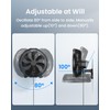 Koonie 12 Inch Wall Mount Fan, Quiet Wall Fan with