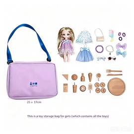 Portable Busy Travel Toys for Girls, Quiet Car Airplane Trip Toddler Toy