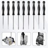 12 PCS Carburetor Adjustment Tool, Including Pac Man/Single D/Splined/Eccentric/-Shapda/Six Star/Hexagon/Double