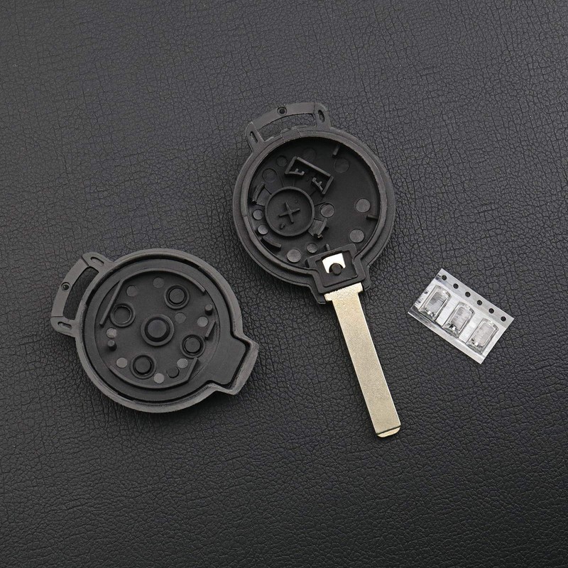 OTOTEC 2x 3 Buttons Key Fob Case Repair Kits with