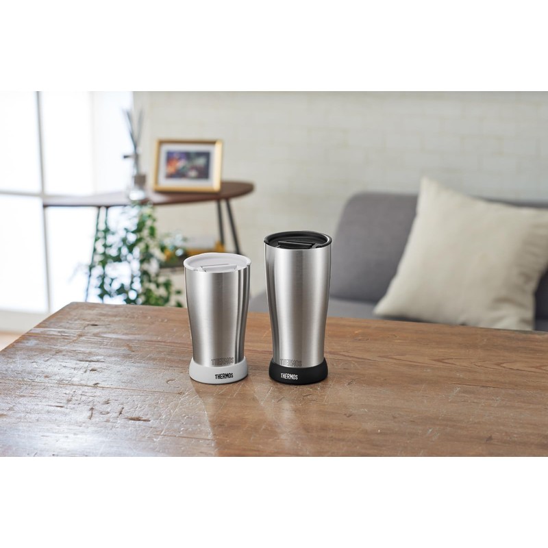 Thermos Tumbler Lid, 20.3 fl oz (600 ml), Black, JDE