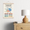 Therapy Decorations, The Mind-Body Connection Poster, Canvas Poster Wood Hanger,