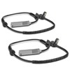 2 x ABS sensor wheel speed sensor front for 1