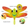 Music Cartoon Dragonfly Shape Electric Soap Bubbles Gun Kids Soap
